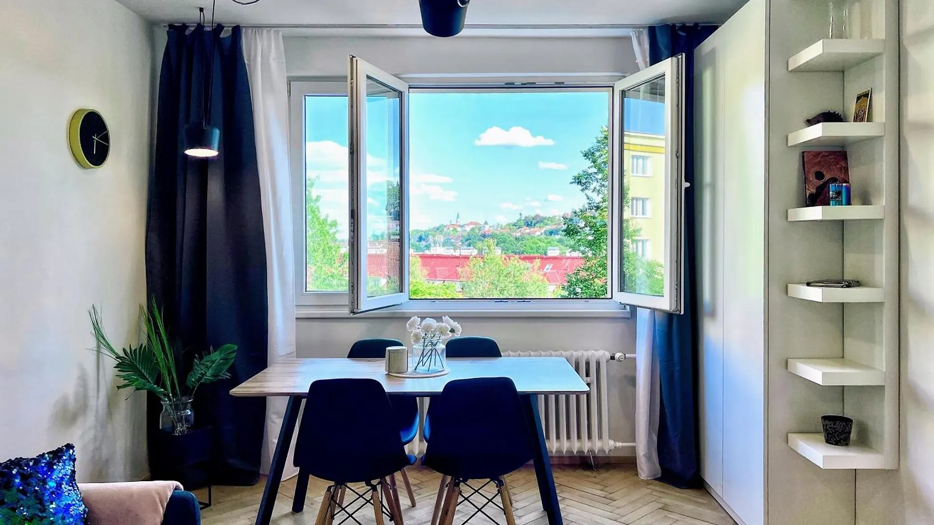 شقة Jana'S Wow Apt, 2Br, Metro Next Door, Near The Airport براغ جمهورية التشيك